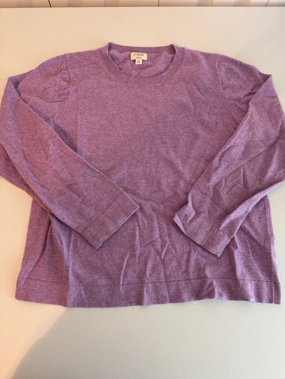 J. Crew Factory Lavender Crewneck Sweater